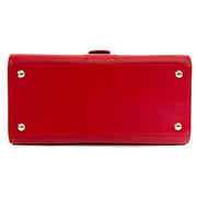 Delvaux Brillant MM Boxcalf Rouge Lipstick