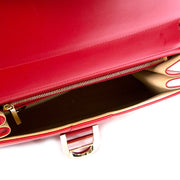 Delvaux Brillant MM Boxcalf Rouge Lipstick