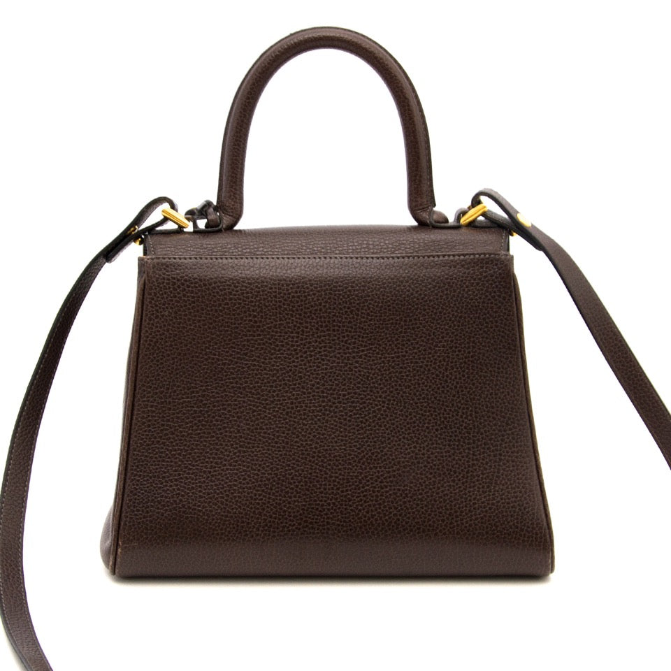 shop safe online secondhand at the best price elvaux Brillant MM Brown