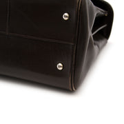 Delvaux Brown Brillant MM + Strap koop veilig online aan de beste prijs