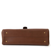 delvaux bruin brillant aktentas nu te koop bij labellov vintage mode webshop belgië