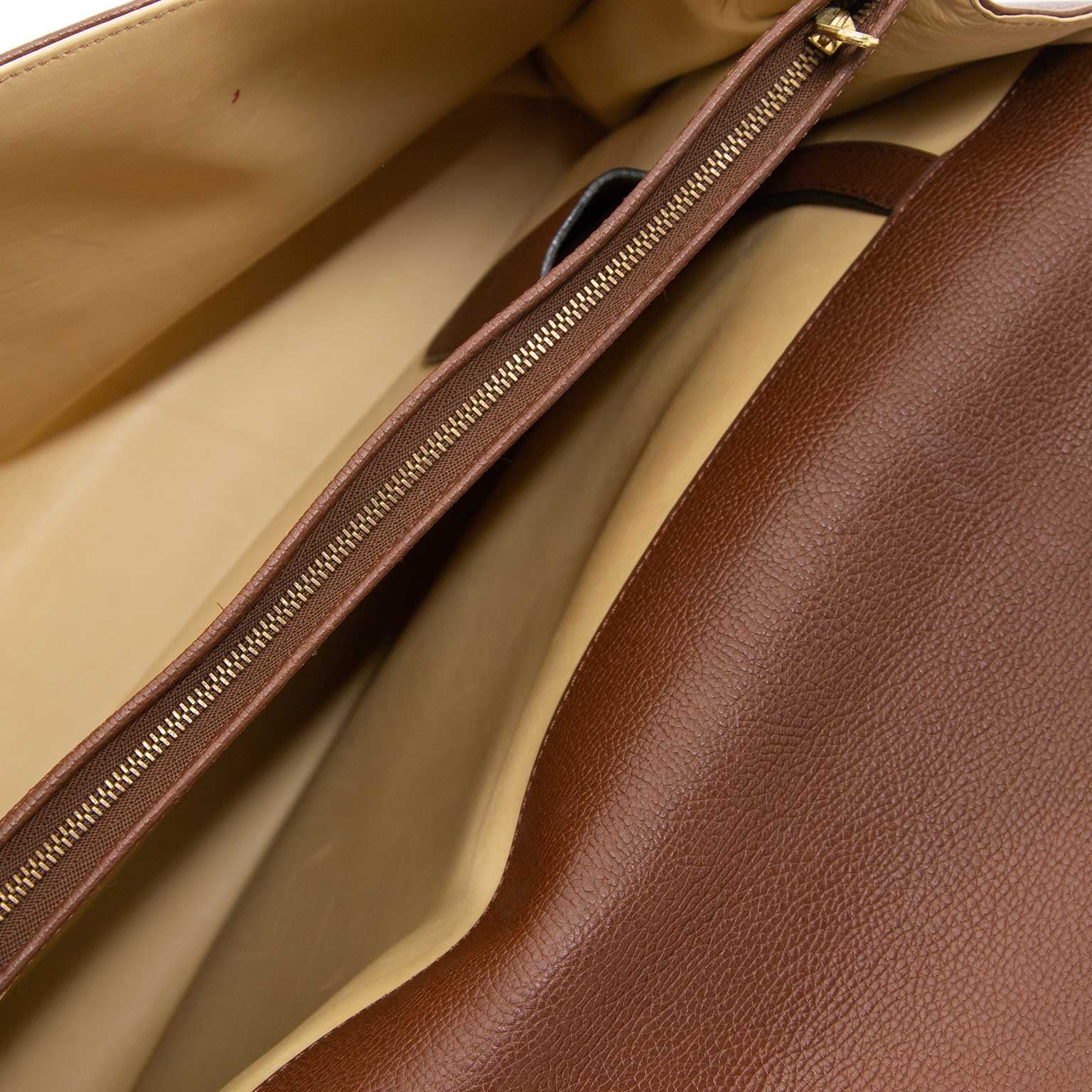 delvaux bruin brillant aktentas nu te koop bij labellov vintage mode webshop belgië