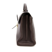 acheter en ligne pour le meilleur prix sac a main Delvaux Brown Brillant Briefcase