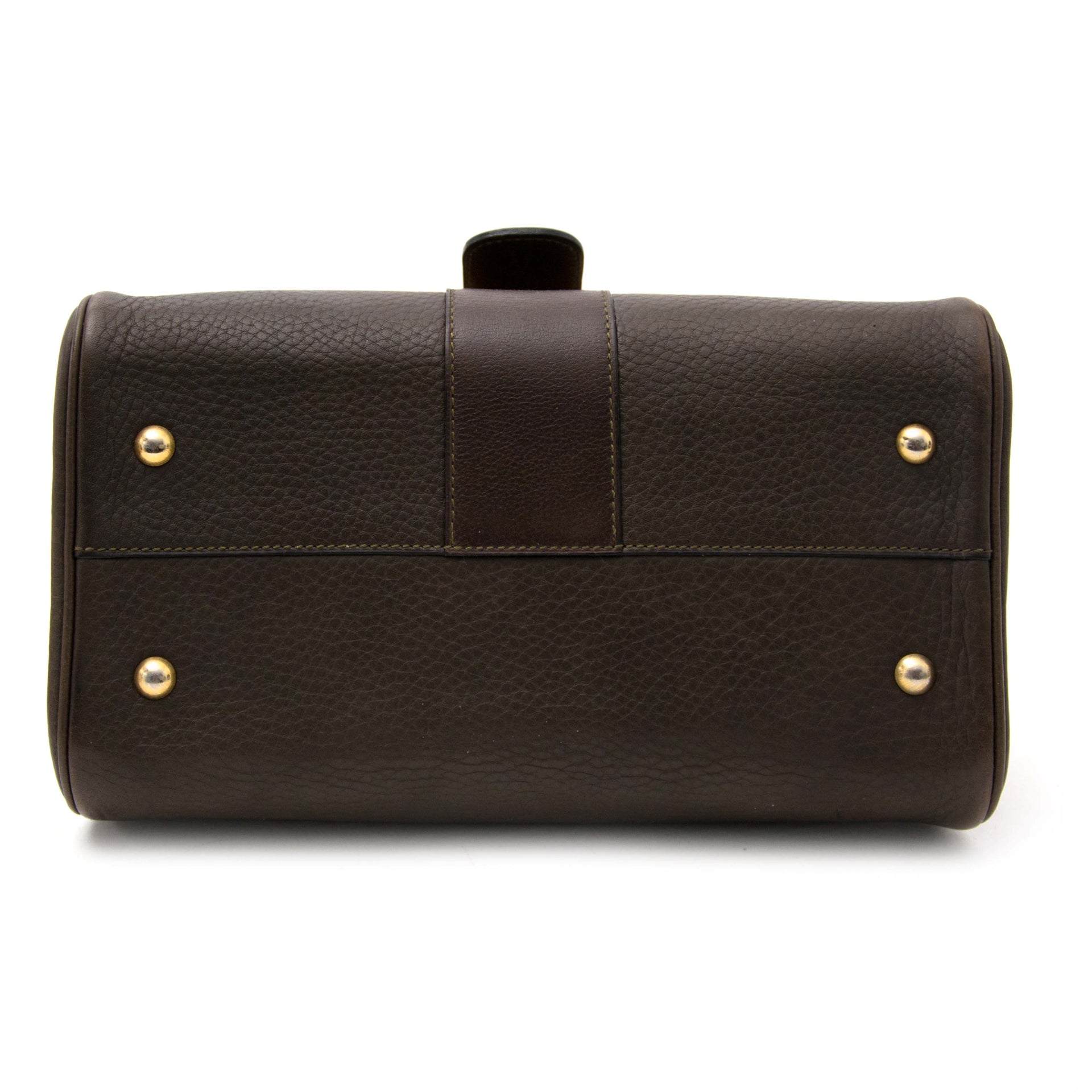 Preloved Delvaux Brillant PM Dark brown for sale