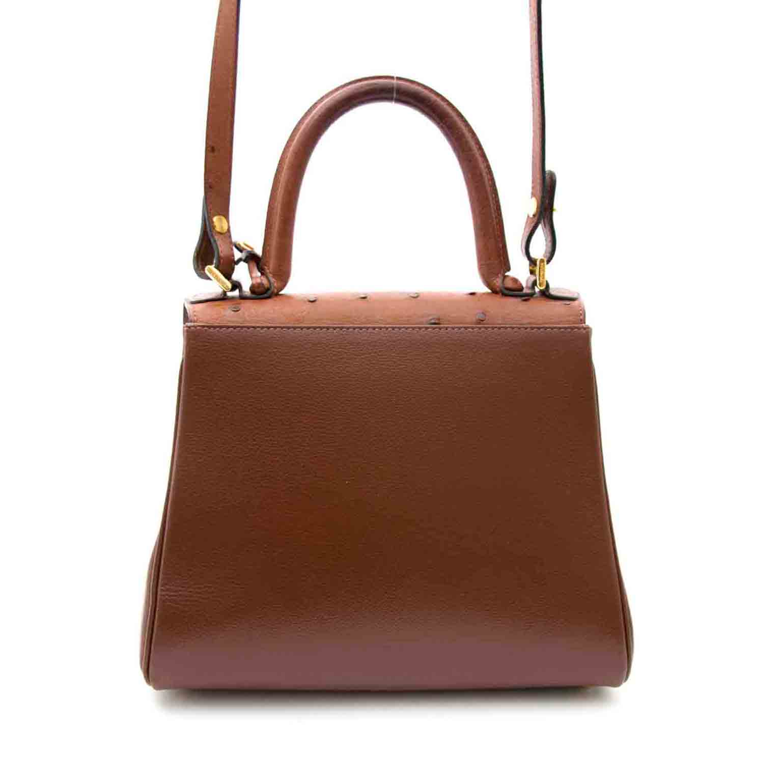 delvaux brillant pm ostrich now online at labellov.com for the best price