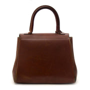 shop safe online your secondhand authentic Delvaux Brillant Chestnut PHW