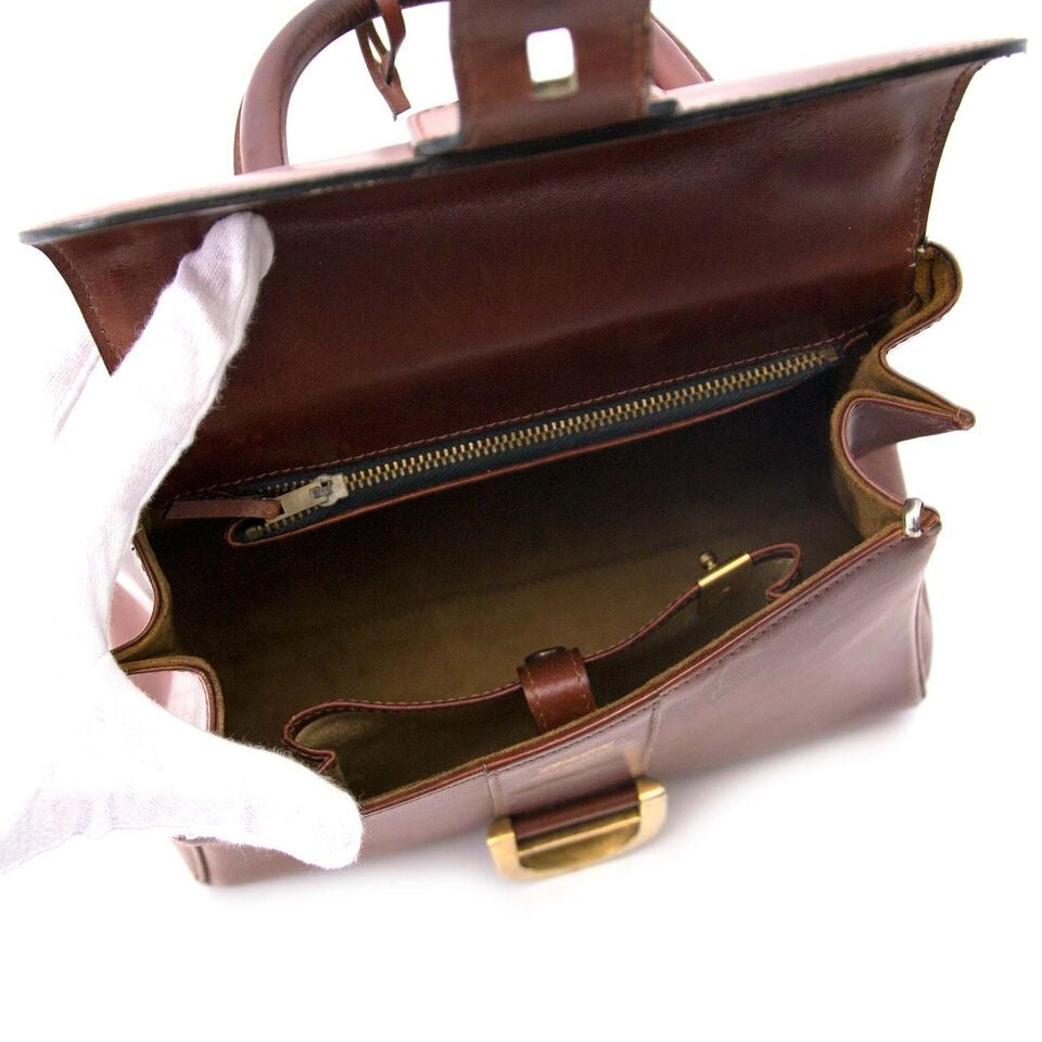 acheter en ligne pour le meilleur prix Delvaux Brillant Chestnut PHW