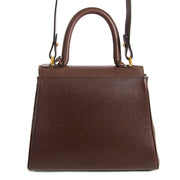 Delvaux Brillant Brown PM Bag now for sale at Labellov vintage fashion webshop belgium