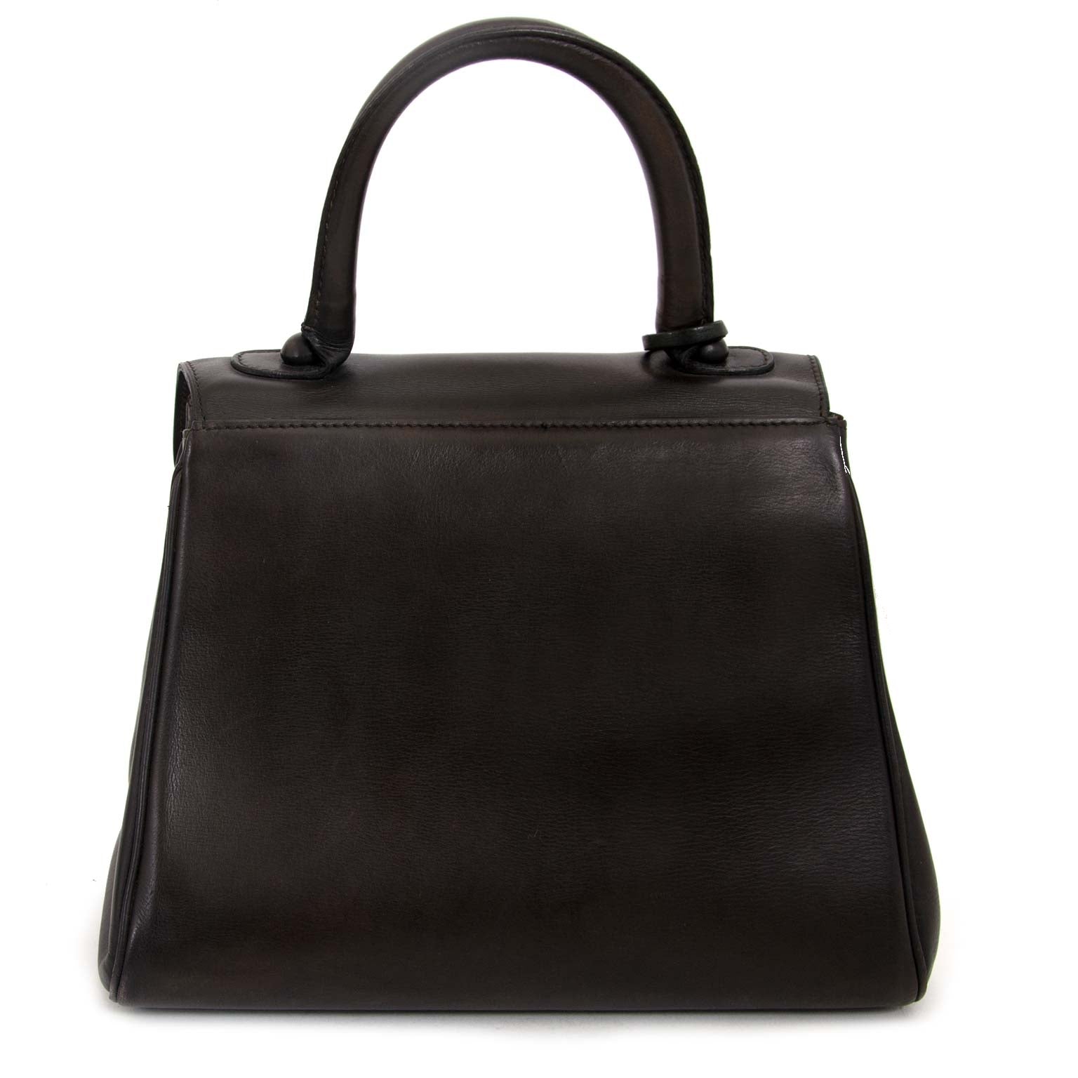 delvaux brillant vintage bruine pm tas nu te koop bij labellov vintage mode webshop belgië