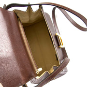 Delvaux Brillant Brown PM Bag now for sale at Labellov vintage fashion webshop belgium