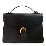 delvaux black brillant briefcase now for sale at labellov vintage fashion webshop belgium