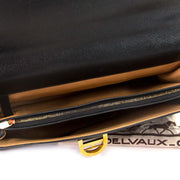 delvaux black brillant briefcase now for sale at labellov vintage fashion webshop belgium