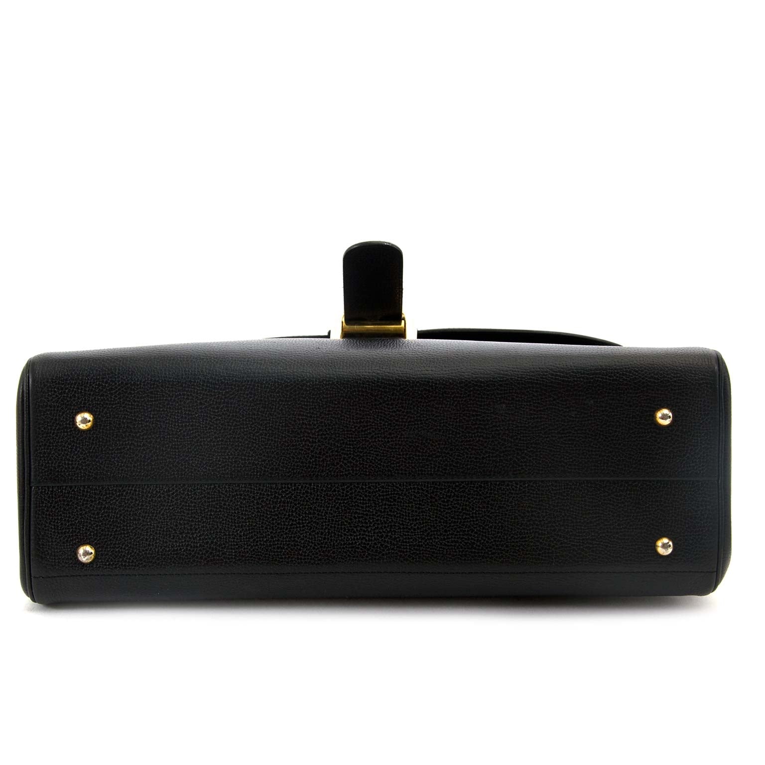 delvaux black brillant briefcase now for sale at labellov vintage fashion webshop belgium