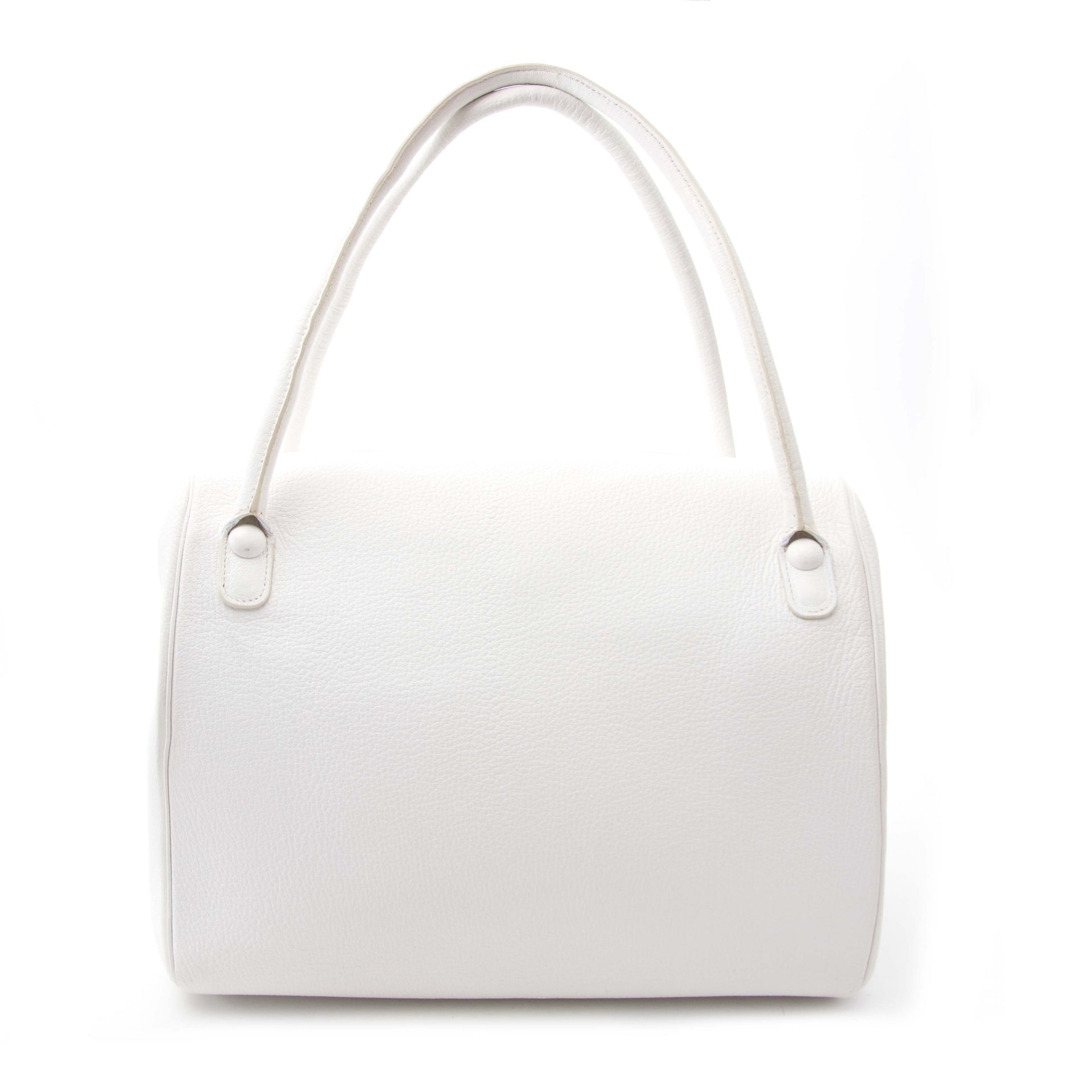 Delvaux Brillant 12H Chèvre Glacée Souple Talc