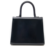 shop safe online secondhand at the best price Delvaux Dark Blue Brillant MM Bag