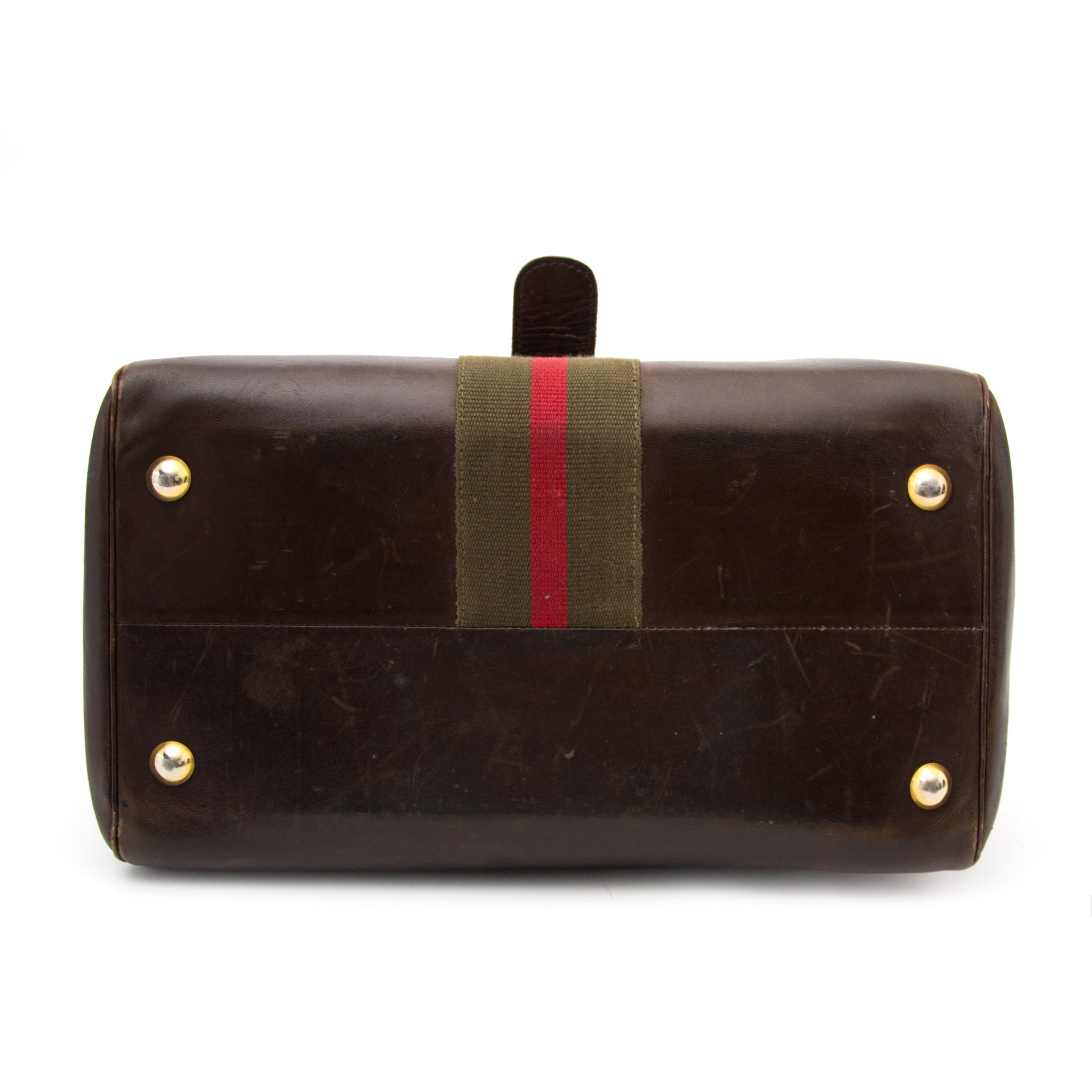 Delvaux Vintage Brown Brillant GM+