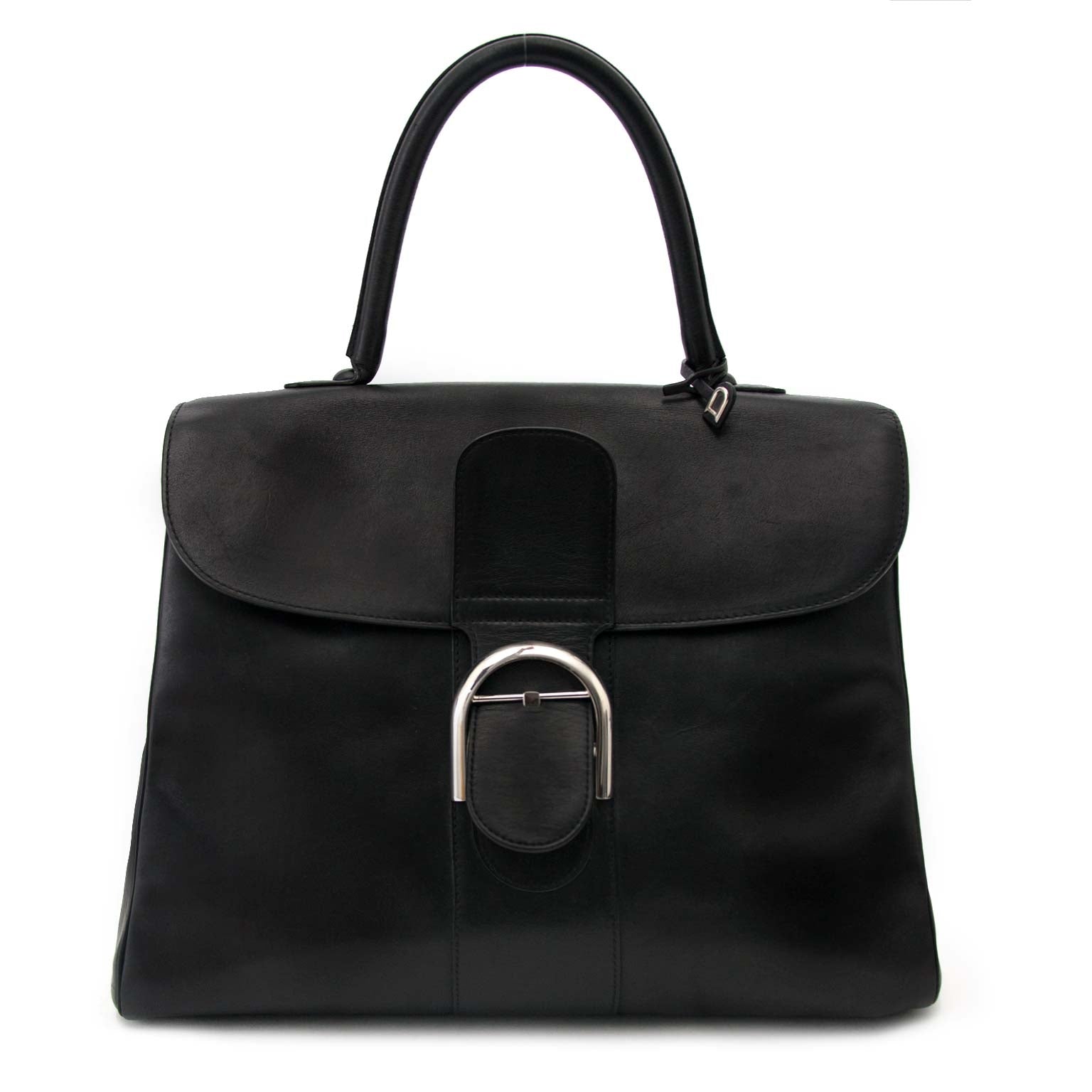 Delvaux Brillant Black GM Souple Bridon shop safe online secondhand Delvaux Brillant Black GM Souple Bridon