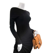 Delvaux Brillant Rouilly Cognac Top Handle Bag for the best price
