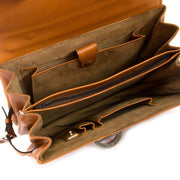 Koop en verkoop uw Delvaux Brillant Rouilly Cognac Top Handle Bag aan de beste prijs
