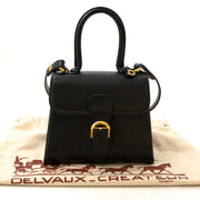 Delvaux Black Brillant Mini + Strap kopen en verkopen
