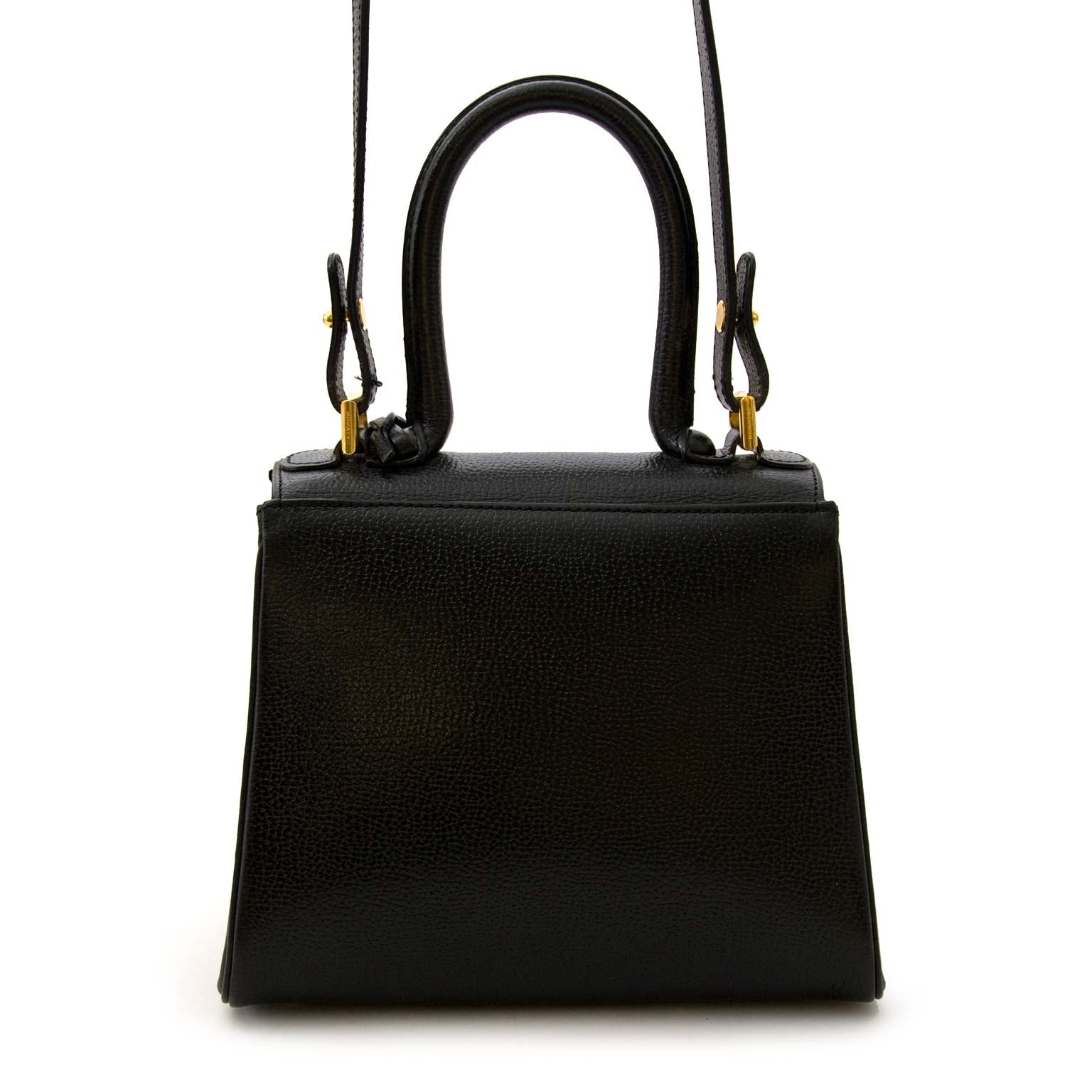Delvaux Black Brillant Mini + Strap kopen