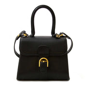 Buy authentic designer bags such as Delvaux Black Brillant Mini + Strap for the best price at Labellov
