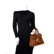 100% authentieke As New Delvaux Brillant Croco matte Miel PM online kopen en verkopen