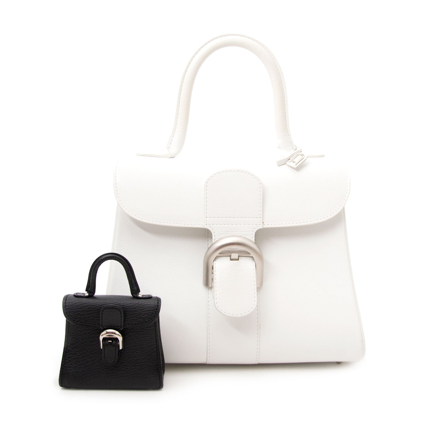 acheter en ligne pour le meilleur prix sac a main Delvaux Micro Noire Cuire sac
