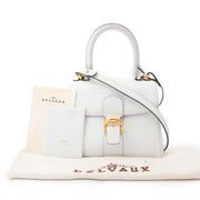 koop online aan de besete prijs joiu tweedehands Delvaux White Brillant Mini GHW