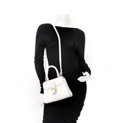 acheter en ligne pour le meilleur prix sac a main Delvaux White Brillant Mini GHW