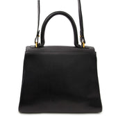 Beautiful vintage Delvaux Black Brillant MM for sale in Belgium and online www.labellov.com, Delvaux bags in great condition and at reasonable prices, secure shopping.