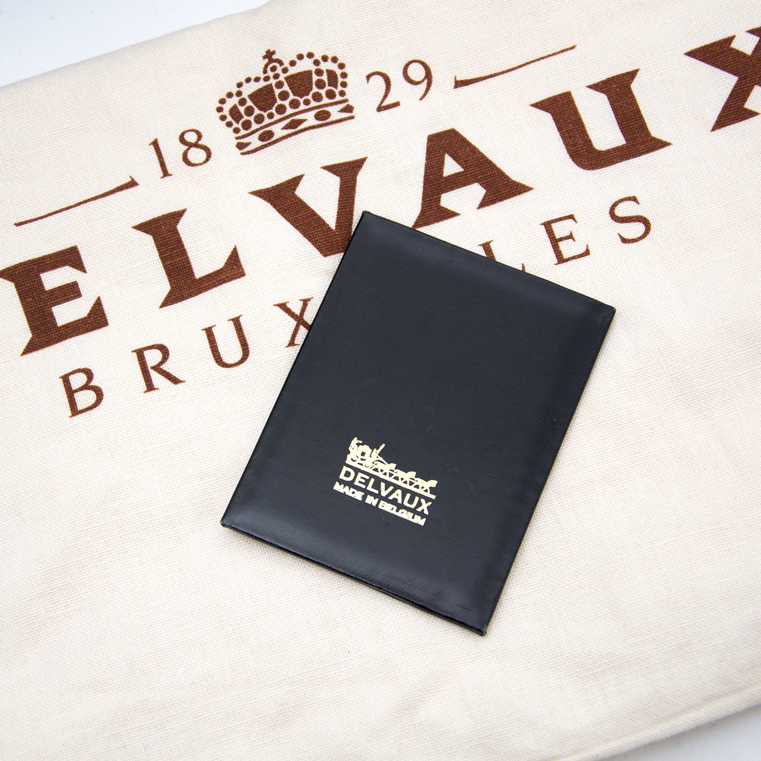 Delvaux Black Crocodile Brillant MM