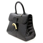 Worldwide shipping on your Delvaux Black Crocodile Brillant MM for the best price available.