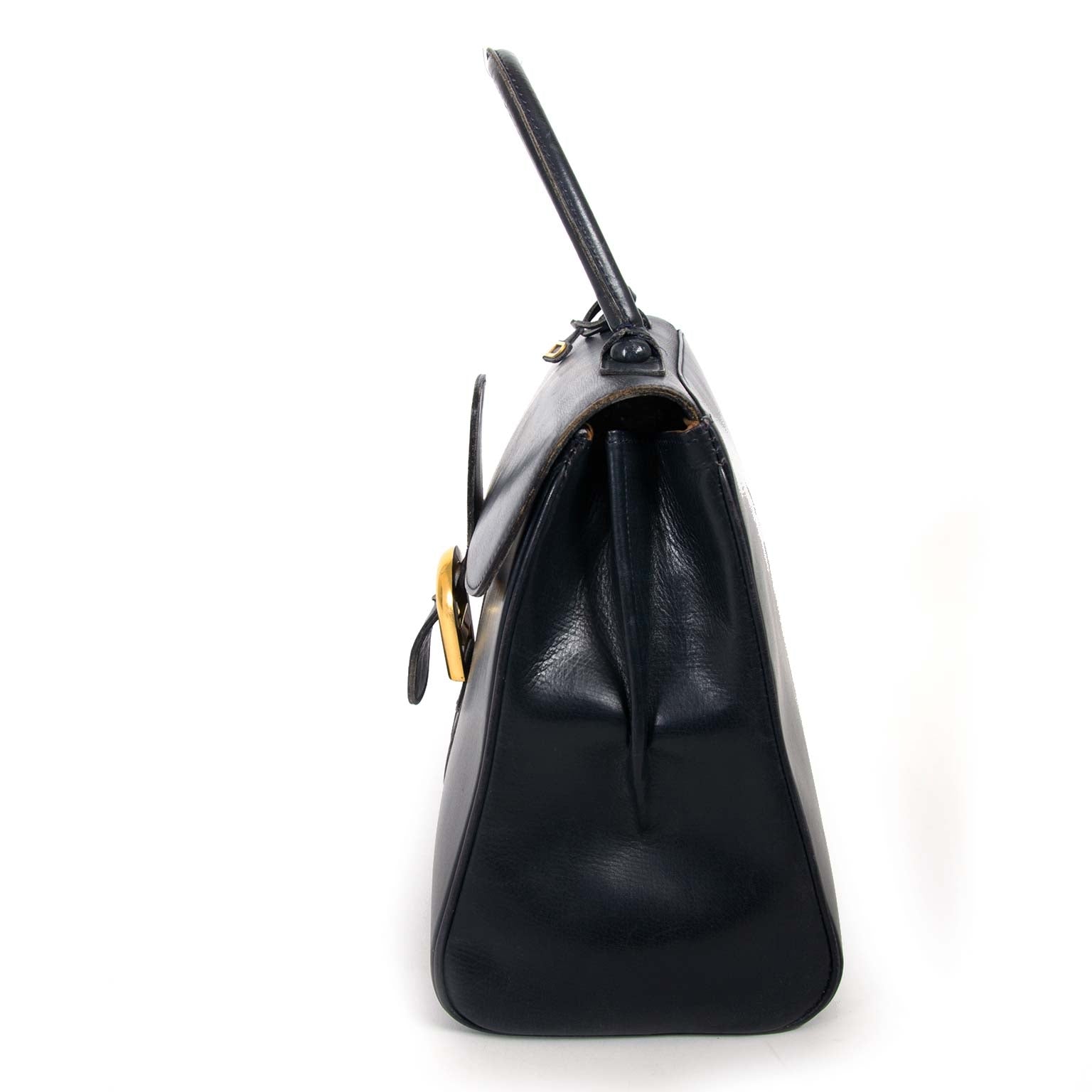 delvaux brillant bleu mm sac à vendre à labellov vintage webshop de mode belgique