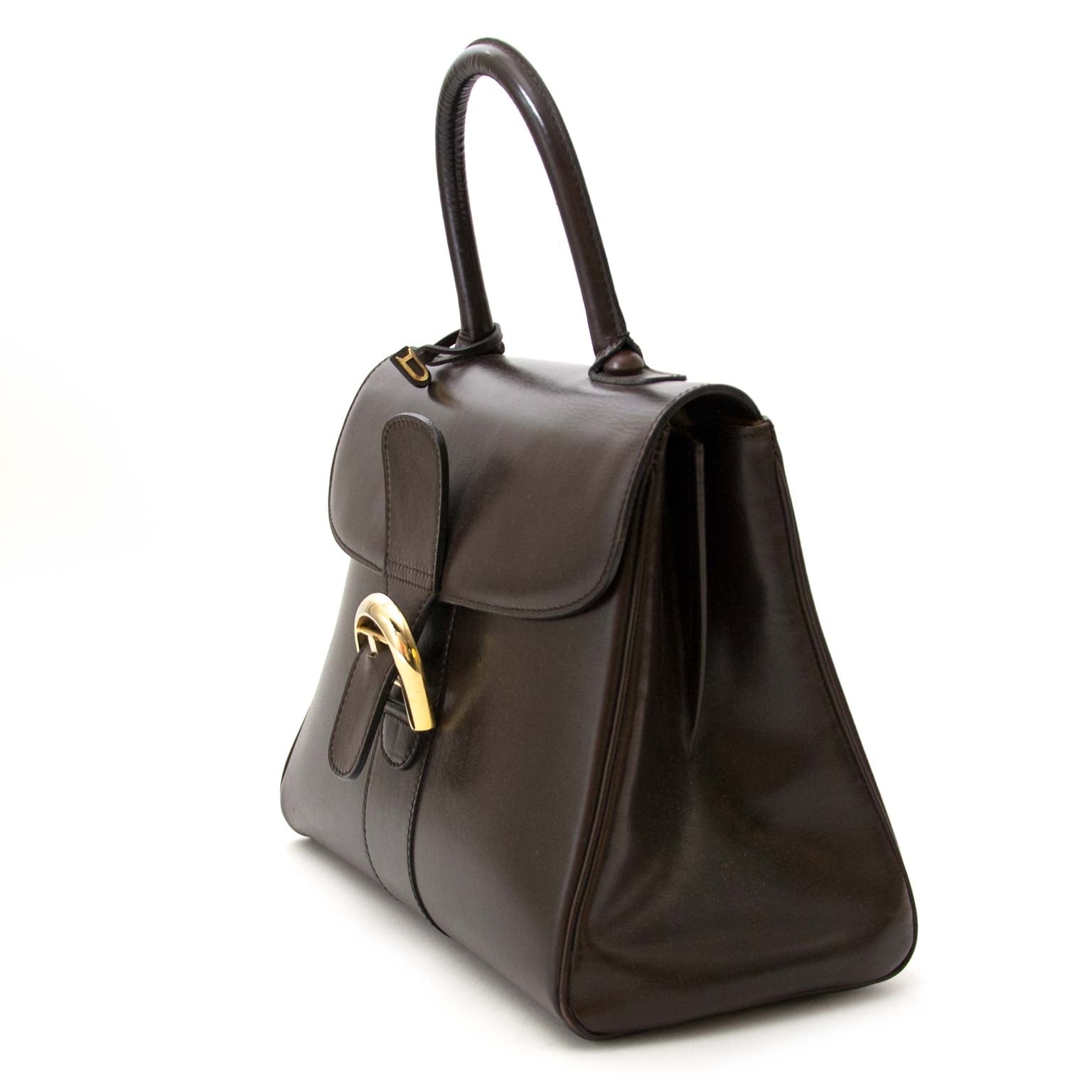 Authentieke Delvaux MM handtas voor een goede prijs bij Labellov.