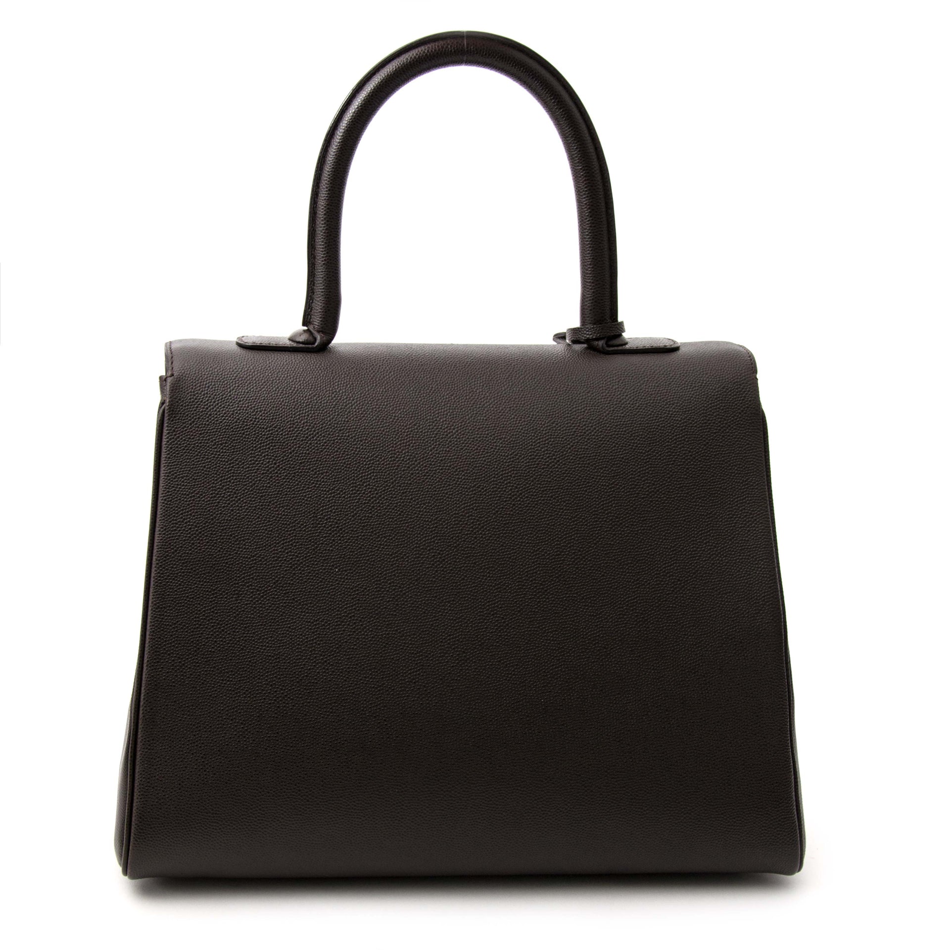skip the waiting list get yours for less 100% authentic Delvaux Cafe Veau Diamond Brillant