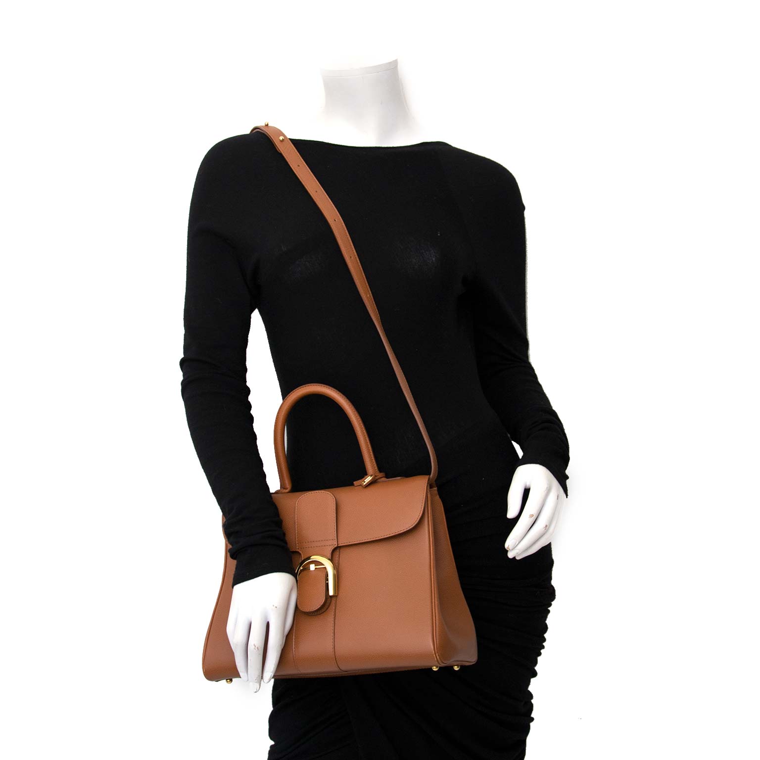 Delvaux Brillant MM Jumping Fauve + Strap
