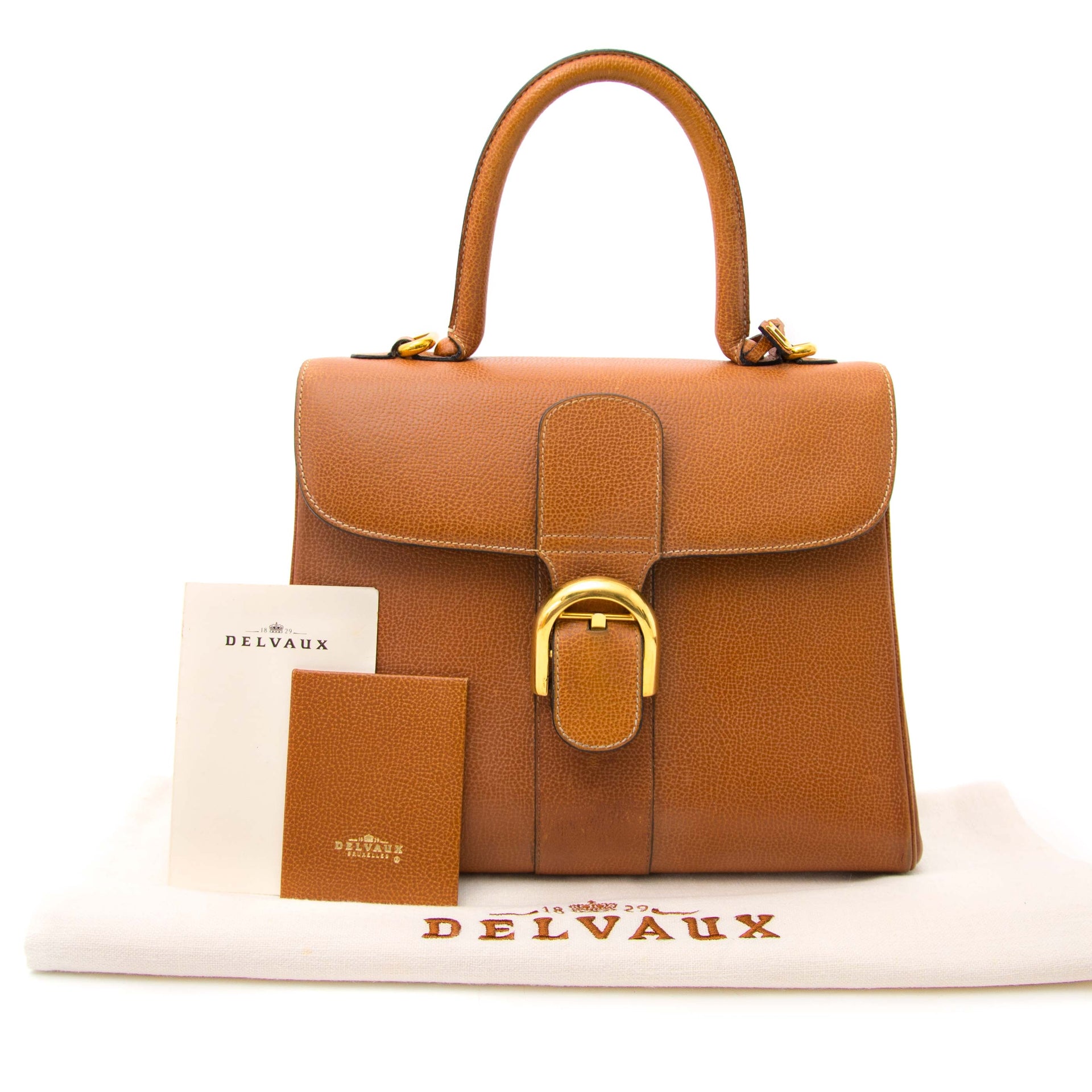 Delvaux Brillant MM Fauve d'occasion en ligne chez LabelLov.