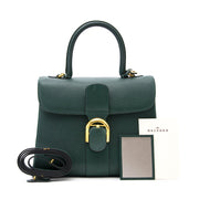 Delvaux Brillant Dark Green MM now available on www.labellov.com at the best price.