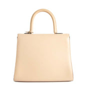 100% authentieke tweedehands Delvaux Brillant MM Nude Box Calf