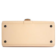 Delvaux Brillant MM Nude Box Calf