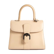 koop veilig onilne tweedehands Delvaux Brillant MM Nude Box Calf
