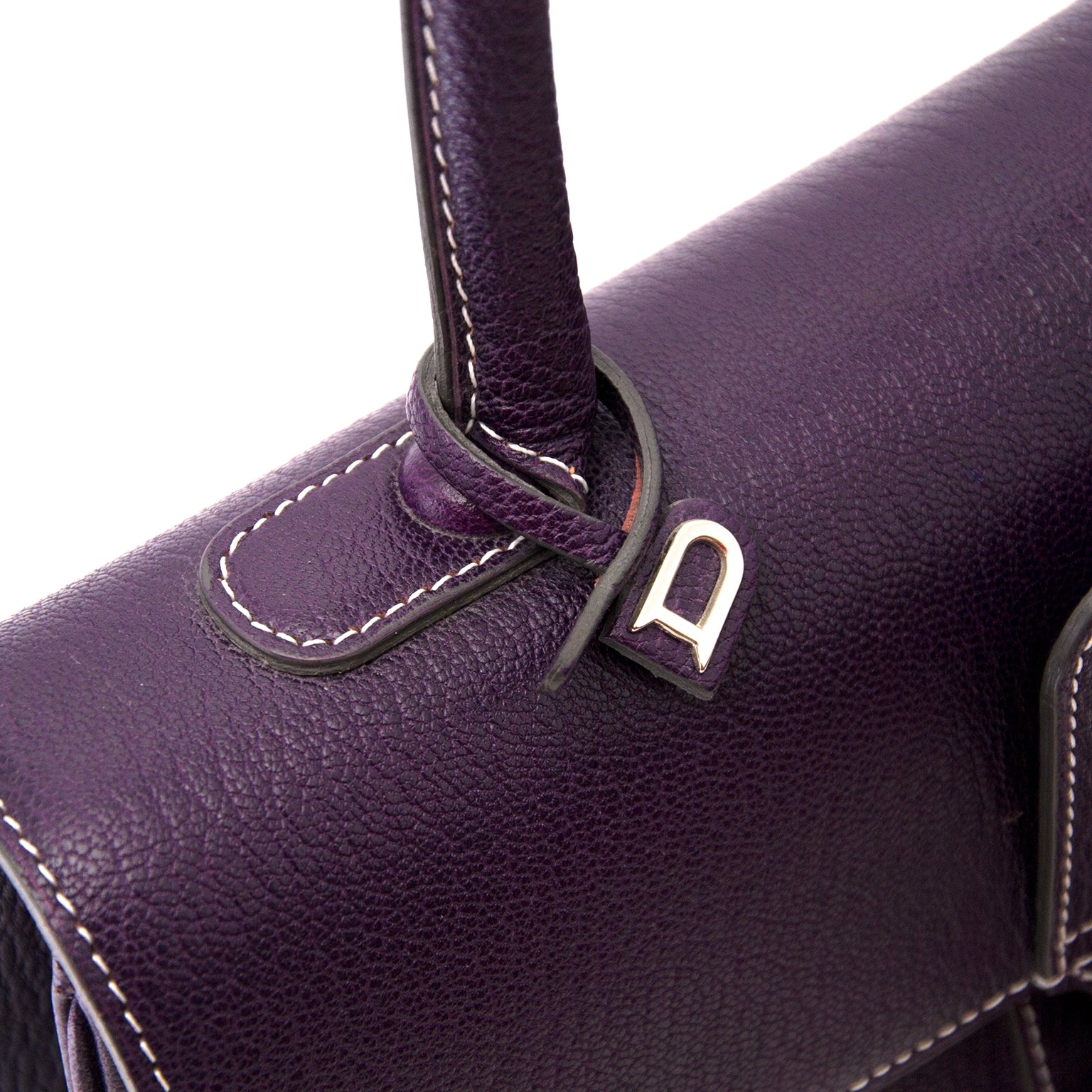 Delvaux Brillant MM Violet