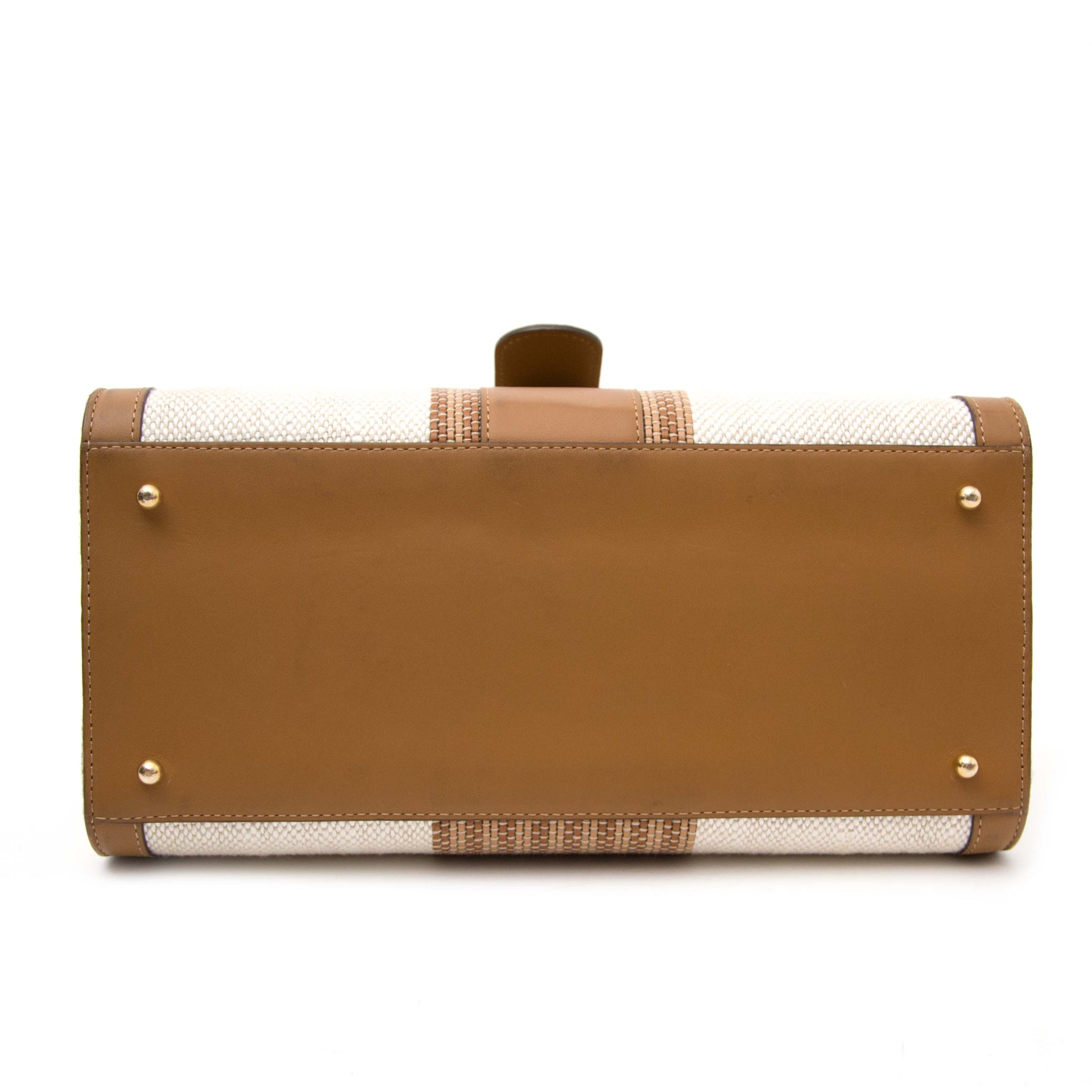 koop online aan de beste prijs Delvaux White Toile Sangle Brillant Mm wereldwijd aan de beste prijs