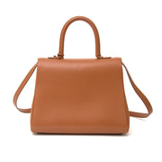 acheter en ligne pour le meilleur prix comme neuf sac a main Brand New Delvaux Cognac Brillant