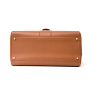 acheter en ligne pour le meilleur prix comme neuf sac a main Brand New Delvaux Cognac Brillant
