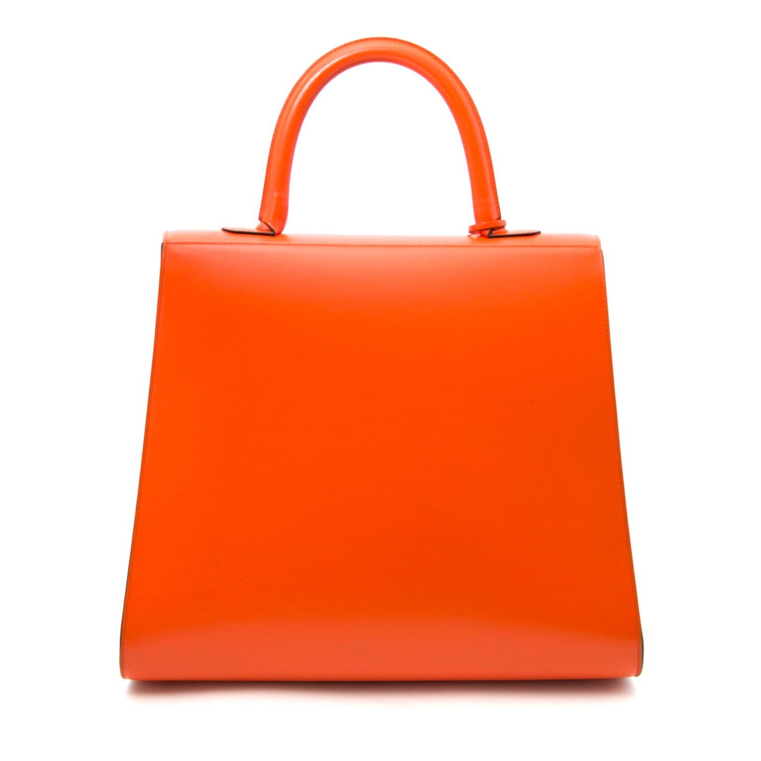 Now online at labellov.com Delvaux Brillant Black edition mandarine for the best price