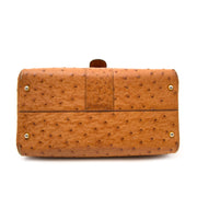 Shop safe online aan de beste prijs Delvaux Brillant MM Ostrich Bag