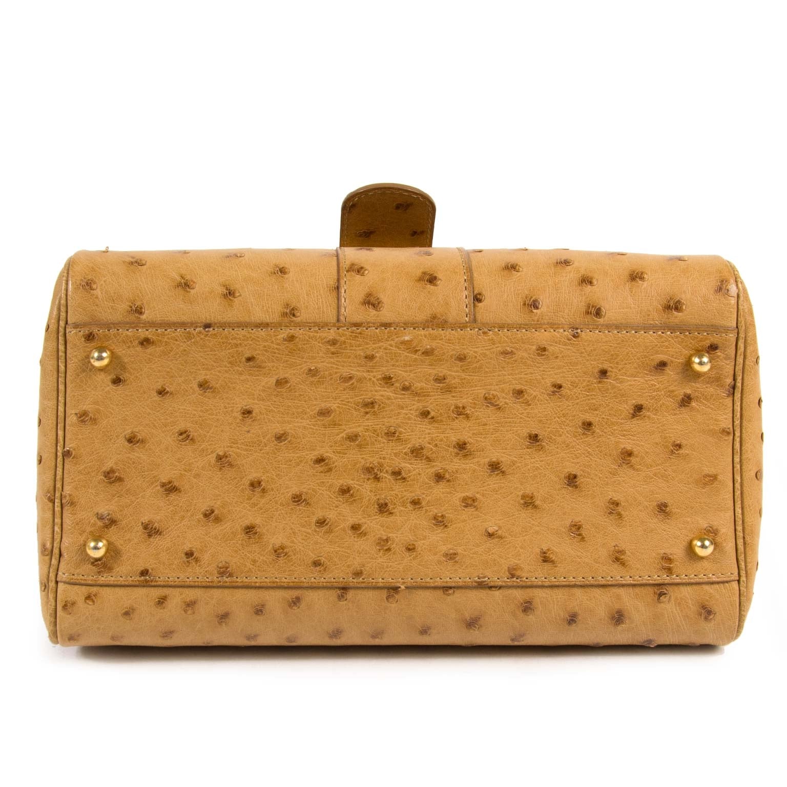 Delvaux Brillant Mini Ostrich Bag