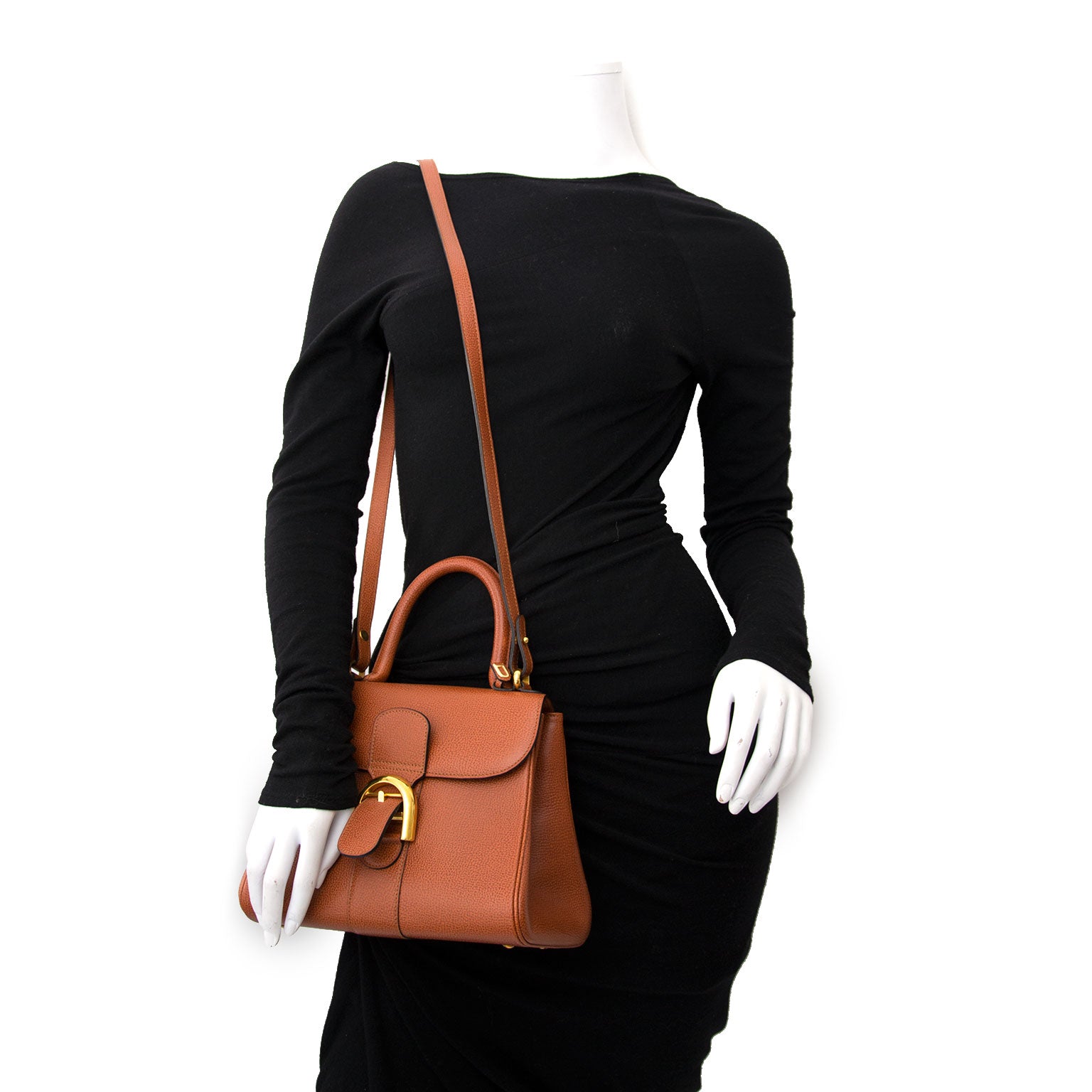 Koop en verkoop uw delvaux brillant pm cuivre online bij labellov.com voor de beste prijs